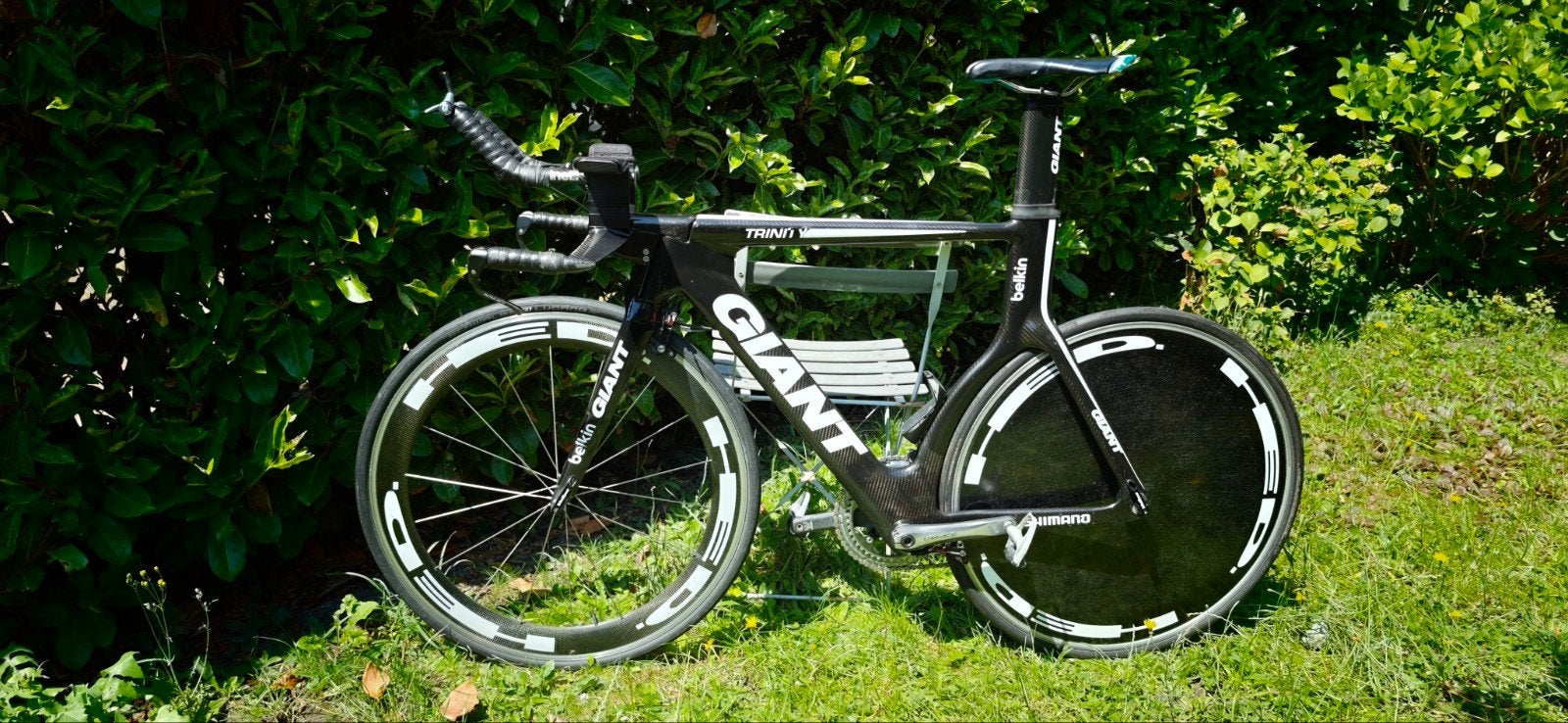 Giant Trinity Advanced SL Teamfiets (Rabobank/Belkin) Maat L, Ophalen, Gebruikt, Carbon, Giant