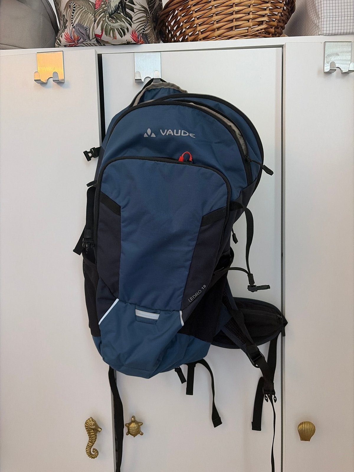 Vaude Ledro 18L Rugzak - Blauw, Sieraden, Tassen en Uiterlijk, Tassen | Rugtassen, Gebruikt, 25 tot 40 cm, Trekking, Ophalen