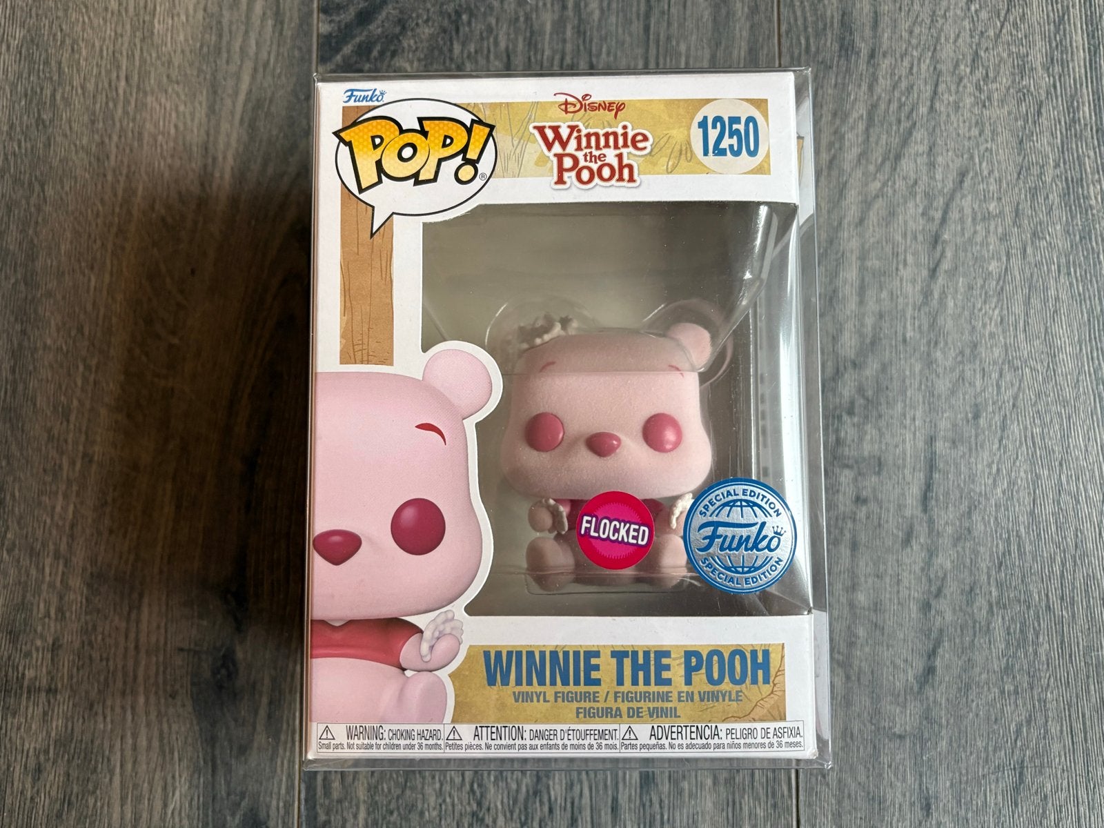 Funko Pop! Disney Winnie the Pooh Flocked #1250 Special Edit, Ophalen of Verzenden, Nieuw
