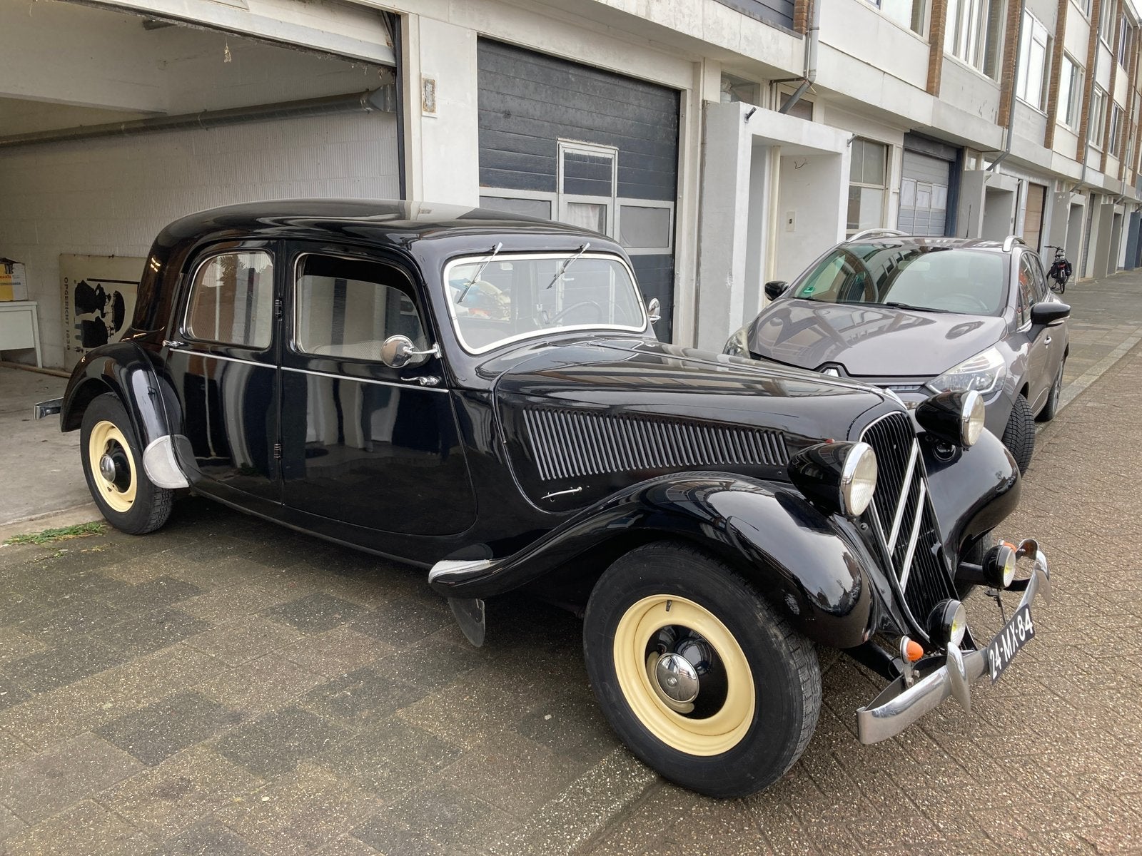 Citroën traction avant 1951 Zwart, foto 3
