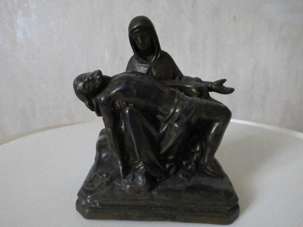 mooi beeldje uit zamak metaal 11/9 cm, Ophalen of Verzenden