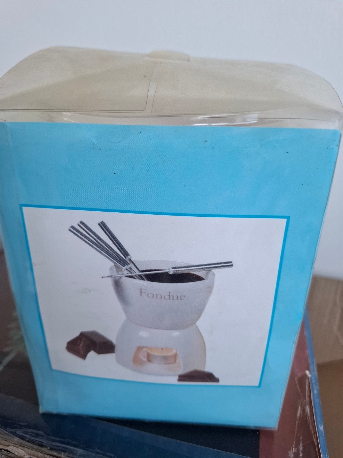 Chocolade Fondue Set - Nieuw in Verpakking, Overige typen, Ophalen, Nieuw, Wit