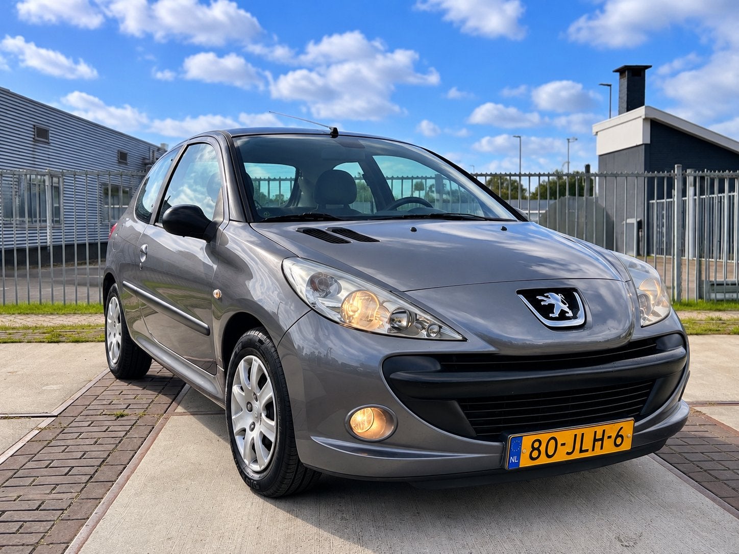 Peugeot 206+ | 1.4 | AC | 3d | NWE D.riem+waterp | Lage KM, Auto's, Voorwielaandrijving, Stof, 4 cilinders, Origineel Nederlands