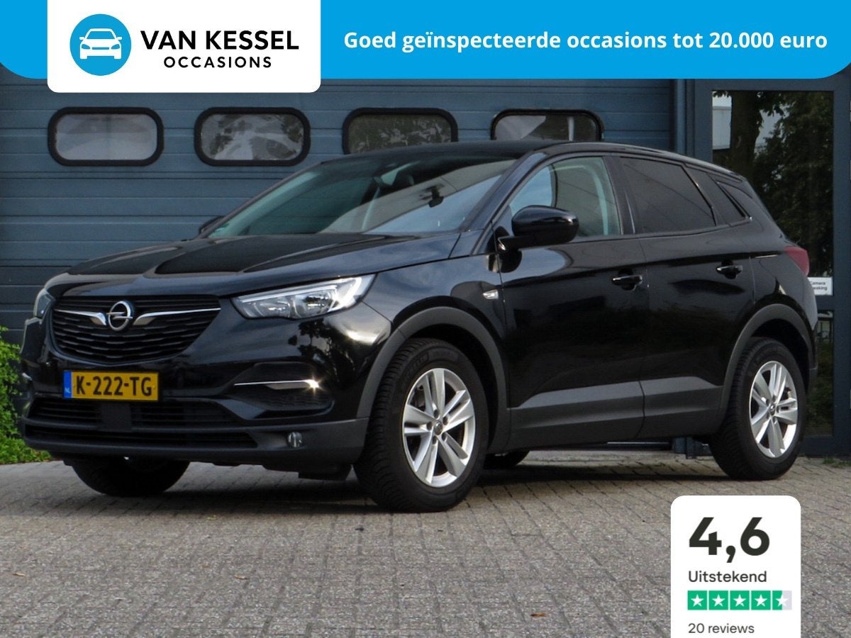 Opel Grandland X 1.2 Sport |Stoel/stuur vw| Carplay | Camera, Auto's, Voorwielaandrijving, Gebruikt, Euro 6, 1199 cc