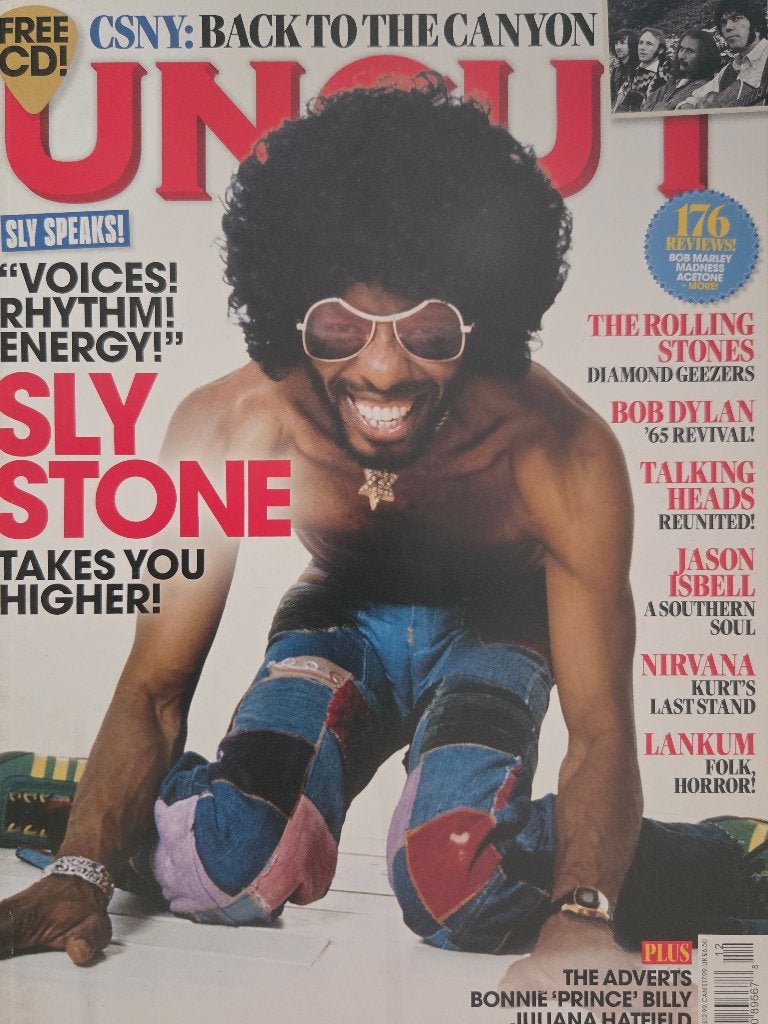 UNCUT 12-2023 Sly Stone CSNY Rolling Stones Dylan Talking He, Ophalen of Verzenden, Zo goed als nieuw, Muziek, Film of Tv