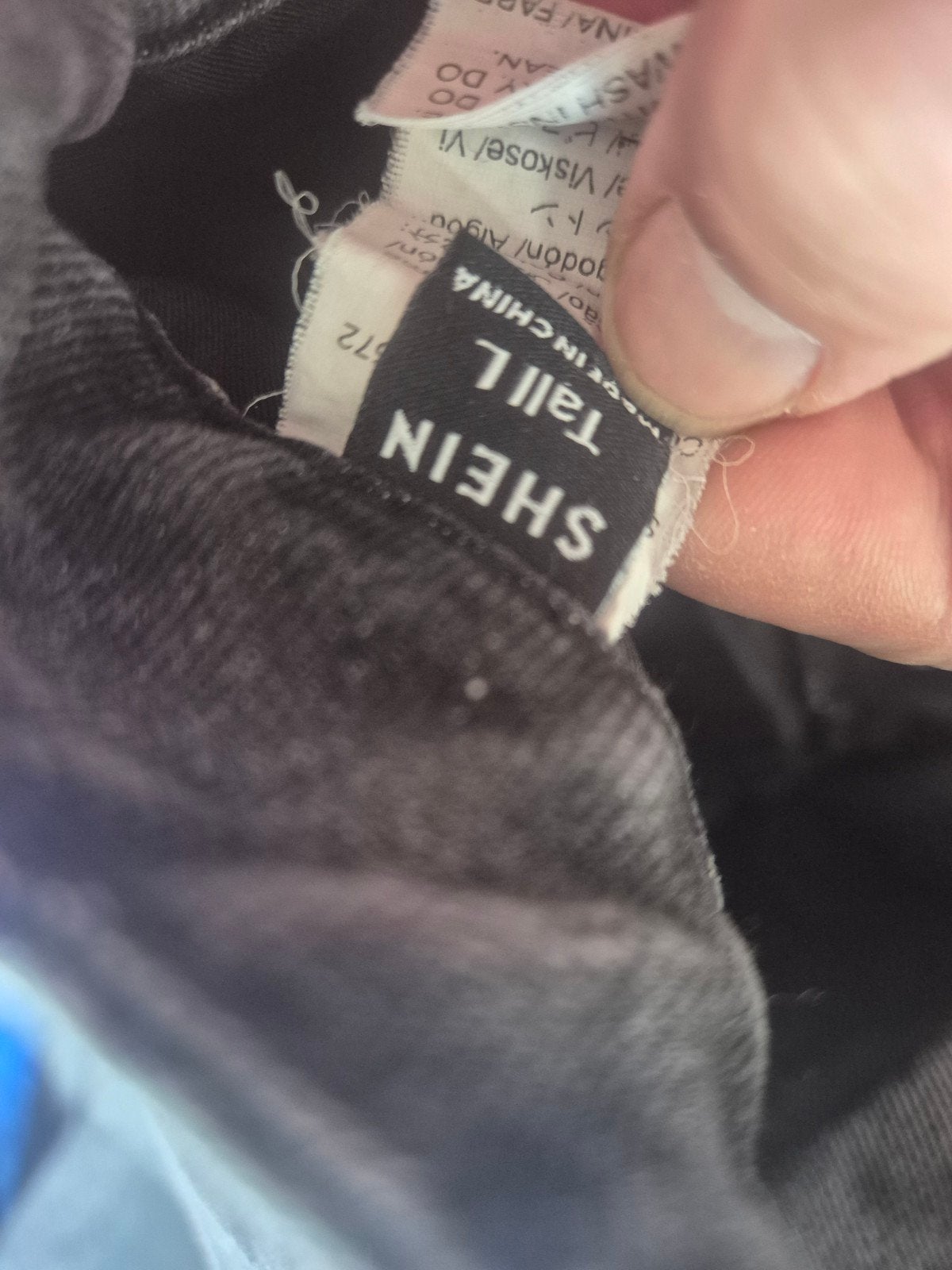 Shein Tall Zwarte Jeans - Zo goed als nieuw, Ophalen, Zwart, Overige jeansmaten, Zo goed als nieuw
