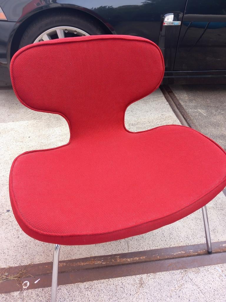 Artifort -Libel- refurbished., Ophalen, Gebruikt, Stof, Rood