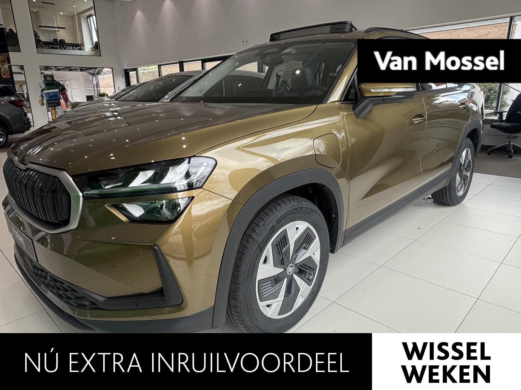 Skoda Kodiaq 1.5 TSI PHEV Business Edition 204 PK | Automaat, Auto's, Stof, 1498 cc, Euro 6, 26 kWh