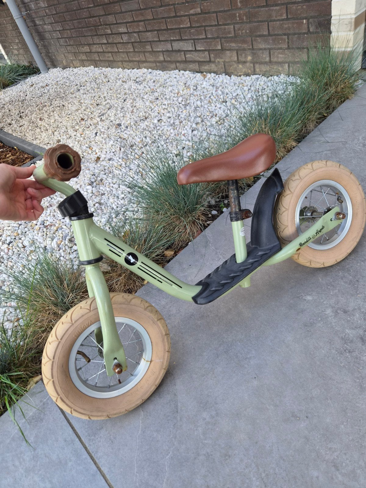 Bandits & Angels loopfiets - Groen, Ophalen, Gebruikt, Minder dan 16 inch, Bandits & Angels