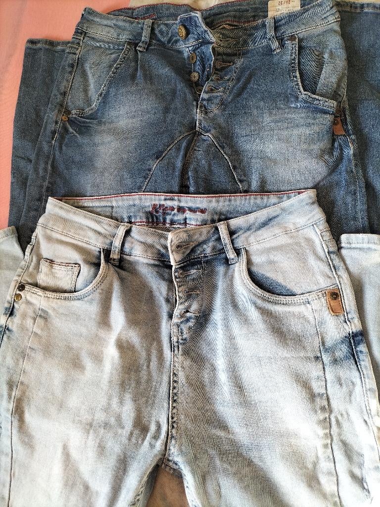 spijkerbroek dames, Ophalen, Zo goed als nieuw, Blauw, W30 - W32 (confectie 38/40)