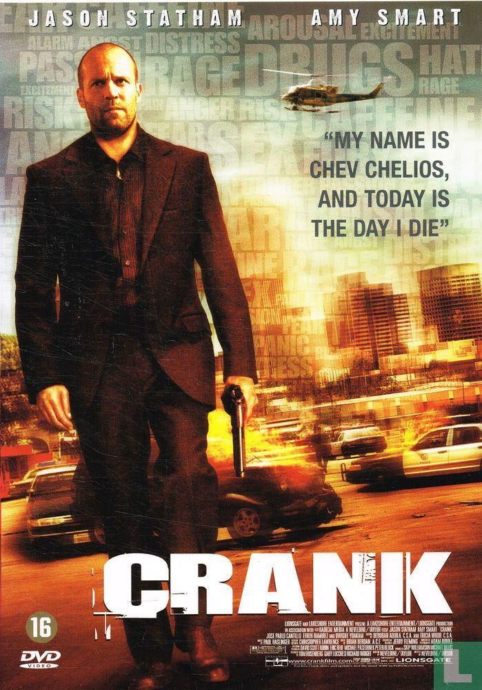 Crank, Vanaf 16 jaar, Ophalen of Verzenden, Zo goed als nieuw, Actiethriller
