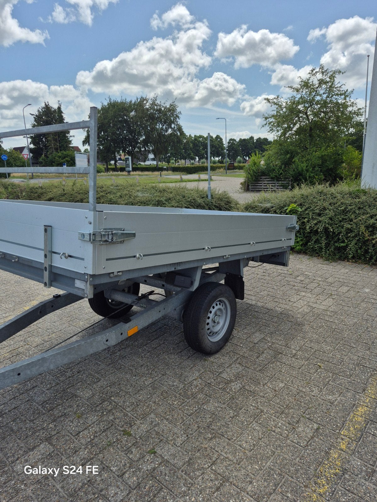 Anssems kipper aanhangwagen KLBT 1350 kg, Auto diversen, Aanhangers en Bagagewagens, Ophalen of Verzenden, Zo goed als nieuw