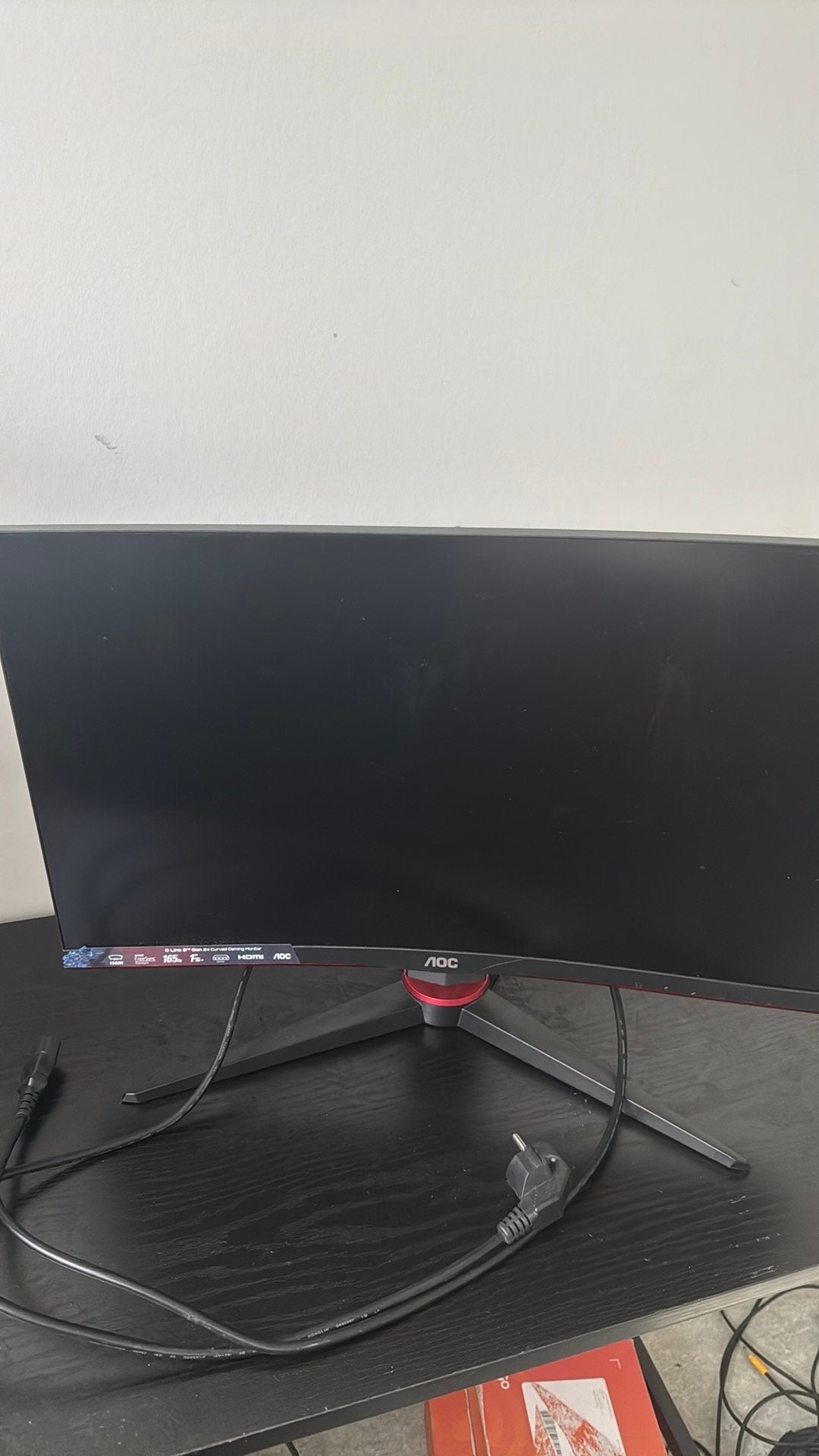 AOC C24G2UBK 24 inch Full HD 165Hz IPS Gaming Monitor, Computers en Software, Monitoren, IPS, Curved, Full HD, Ophalen of Verzenden