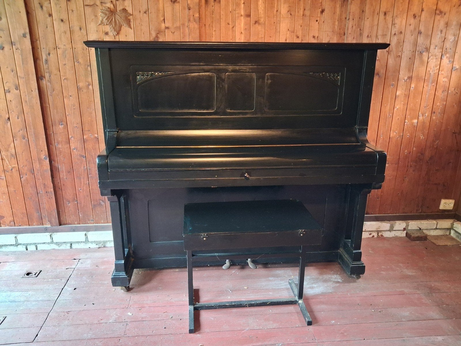 piano gratis afhalen, Ophalen of Verzenden, Gebruikt, Zwart