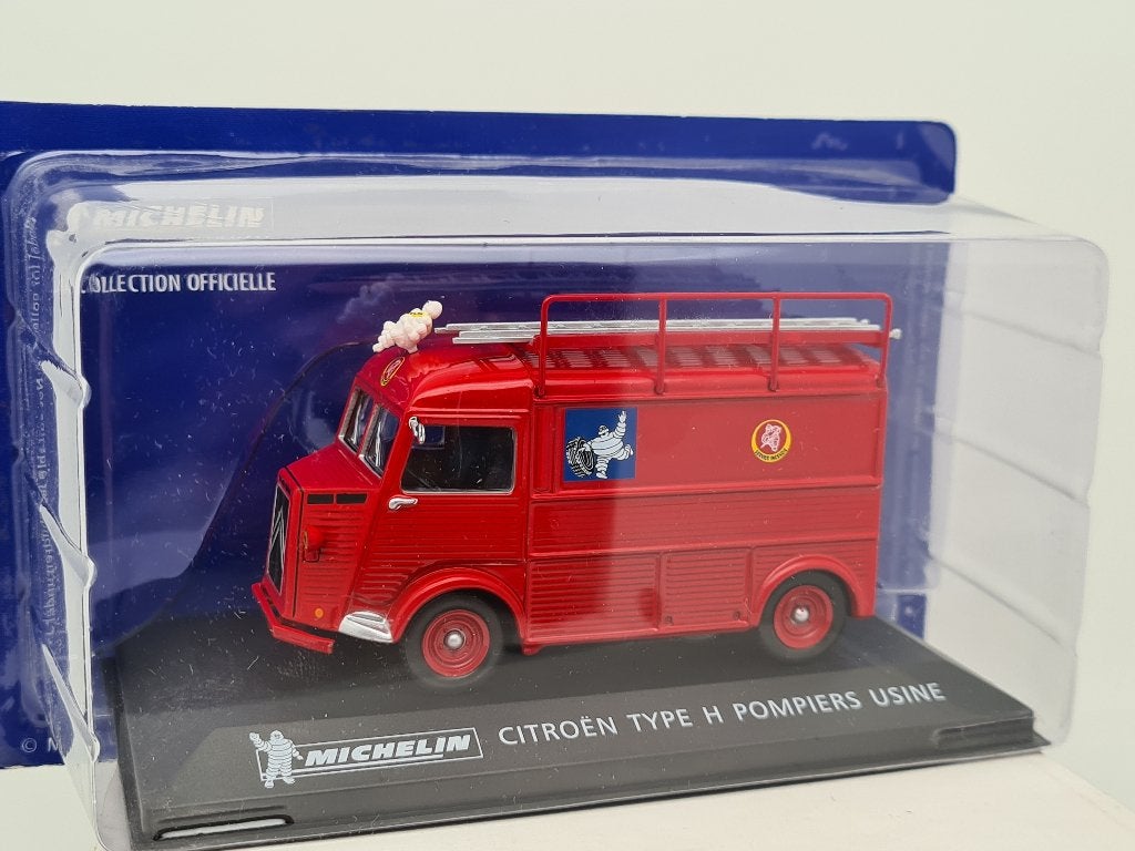 Citroën H brandweer Michelin - 1/43, Hobby en Vrije tijd, Verzenden, Zo goed als nieuw, Auto, Overige merken