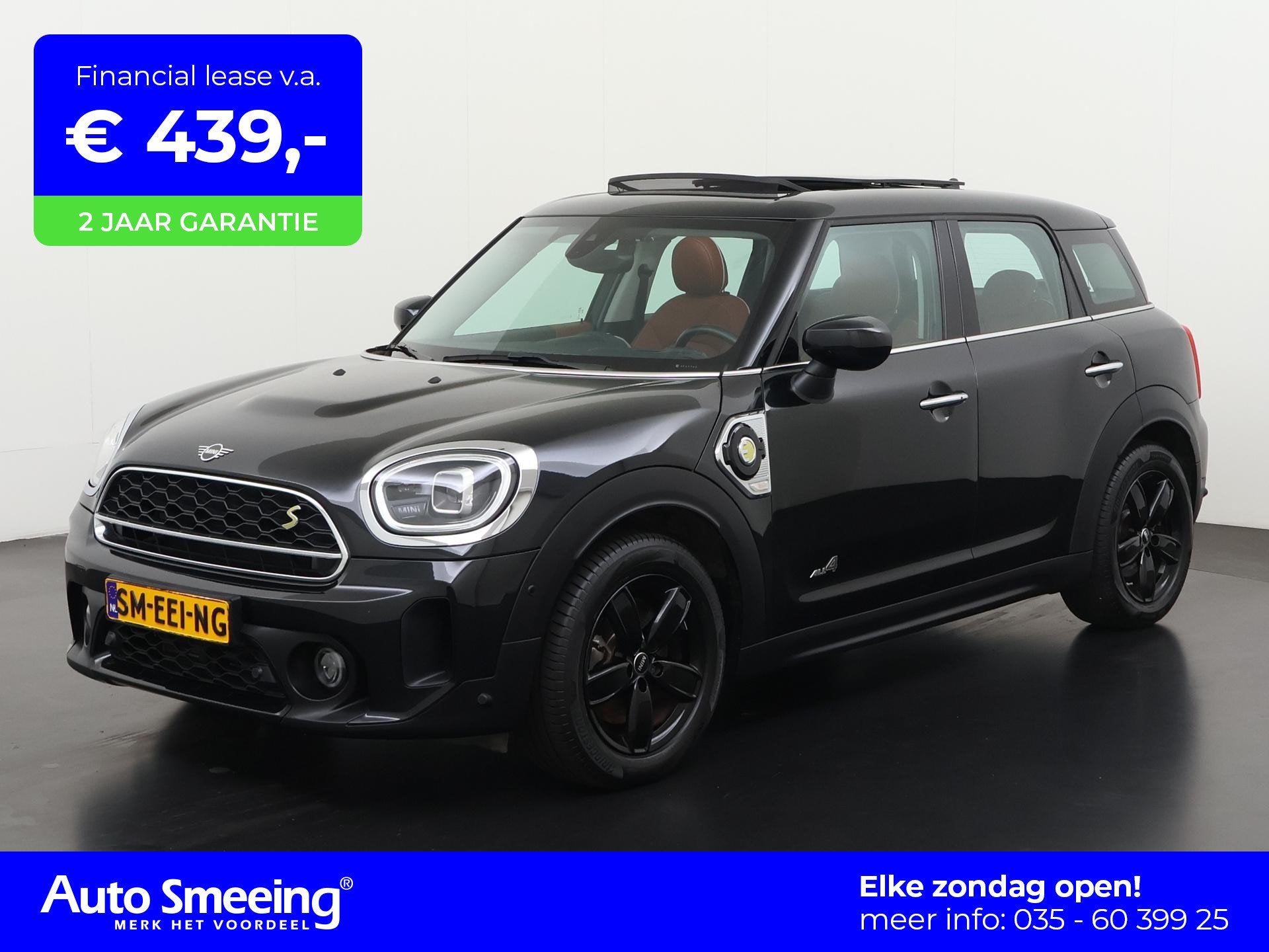 MINI Countryman Cooper S E ALL4 | Panoramadak | Harman/Kardo, Auto's, Mini, Automaat, 12 maanden, Gebruikt, Euro 6