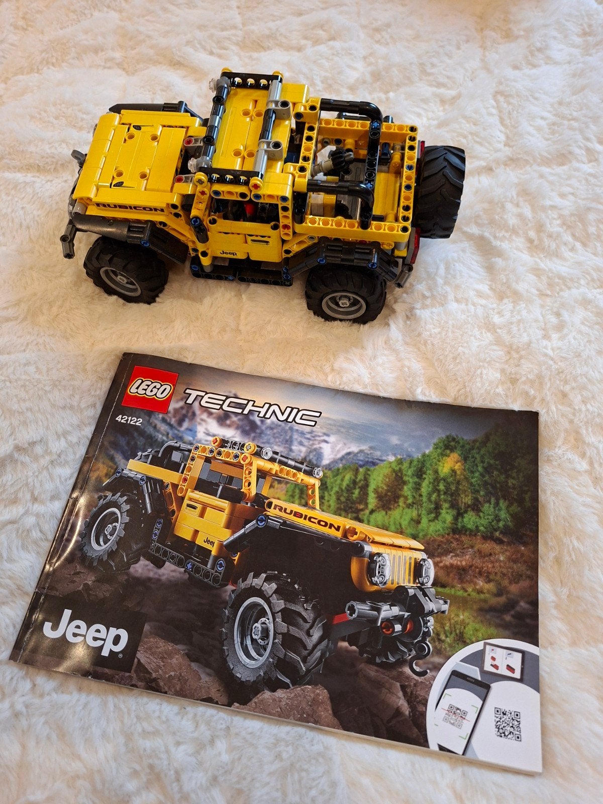 Lego Technic Jeep Wrangler Rubicon 42122 - Zo goed als nieuw, Lego, Inclusief instructies, Ophalen of Verzenden, Zo goed als nieuw