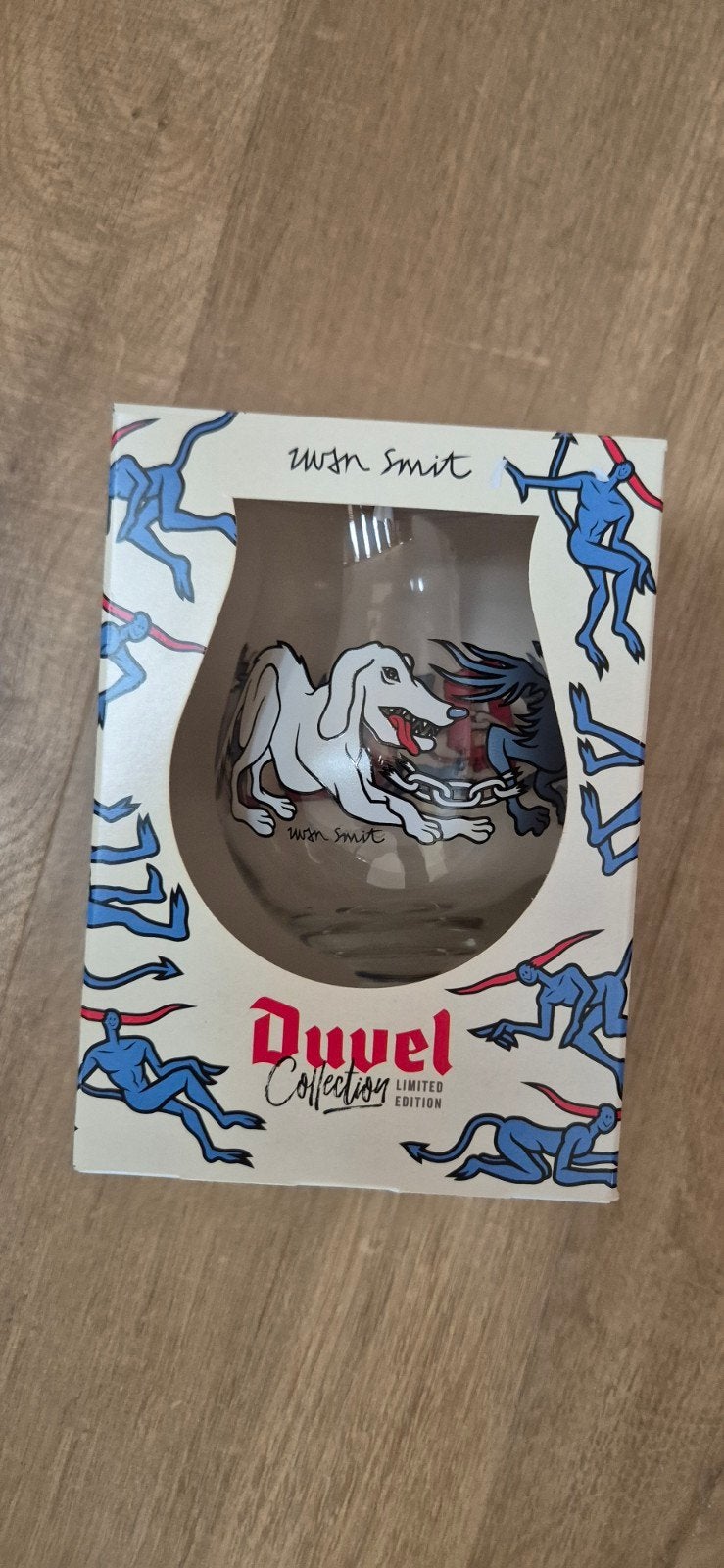 Duvel Collection Limited Edition Iwan Smit Glas, Ophalen, Nieuw, Bierglas