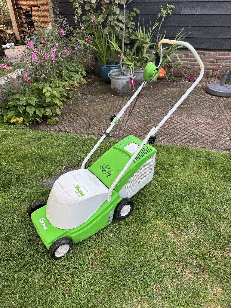 grasmaaier Viking ME360, Ophalen, Gebruikt, Elektrische grasmaaier, Opvangbak