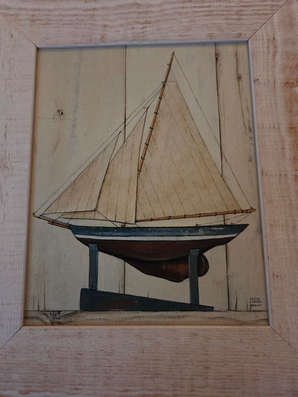 Te koop: houten wanddecoratie, Ophalen