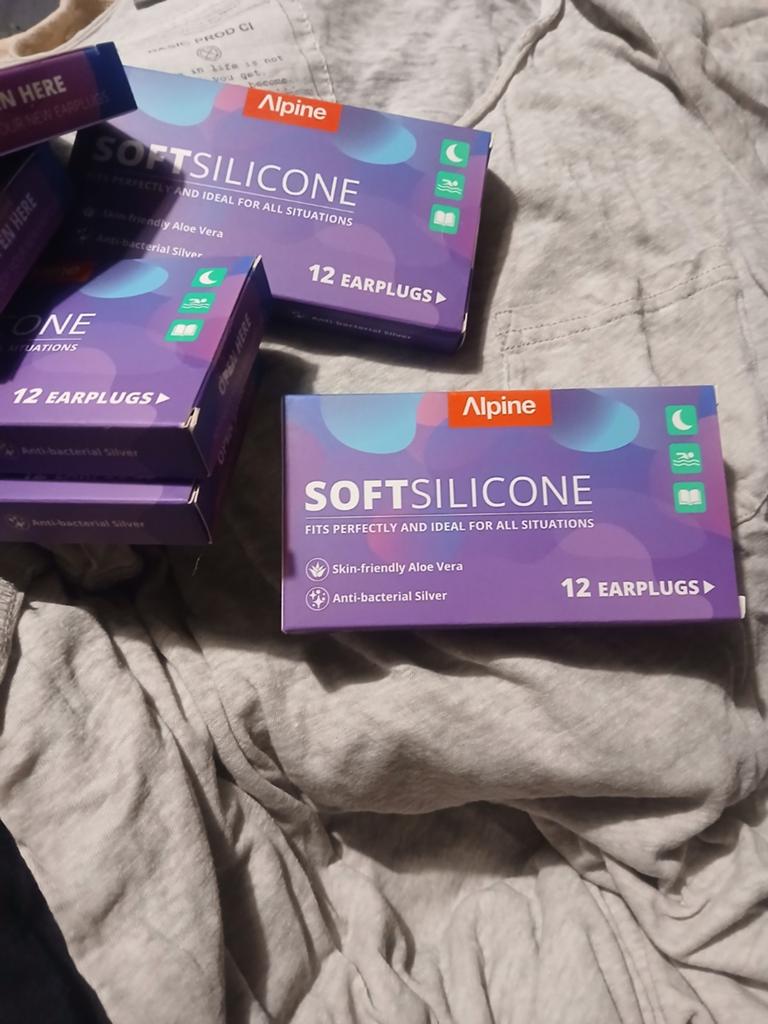 Alpine softsilicone soft silicone 12 oordoppen earplugs, Sport en Fitness, Ophalen of Verzenden, Nieuw