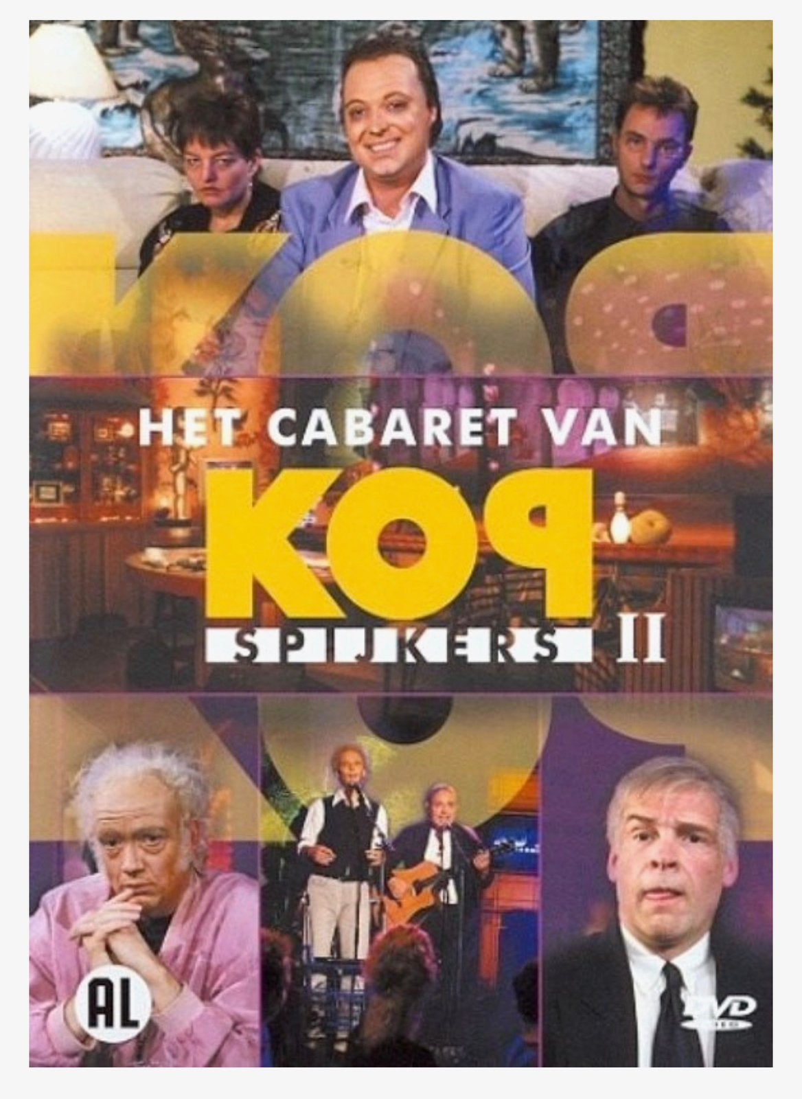 Het cabaret van Kopspijkers 2 DVD nieuwstaat, Overige artiesten, Inclusief boekje, Alle leeftijden, Nederlands