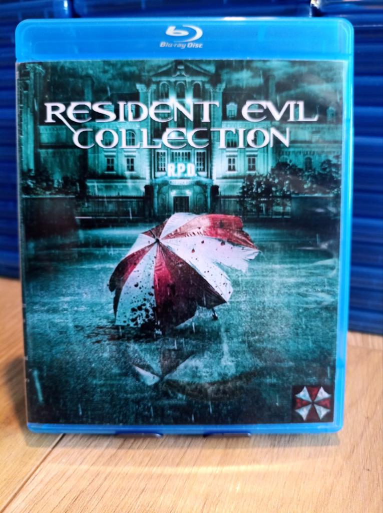 Resident Evil (  7 -  Movie Box Collection ), Cd's en Dvd's, Blu-ray, Zo goed als nieuw, Horror, Boxset, Verzenden