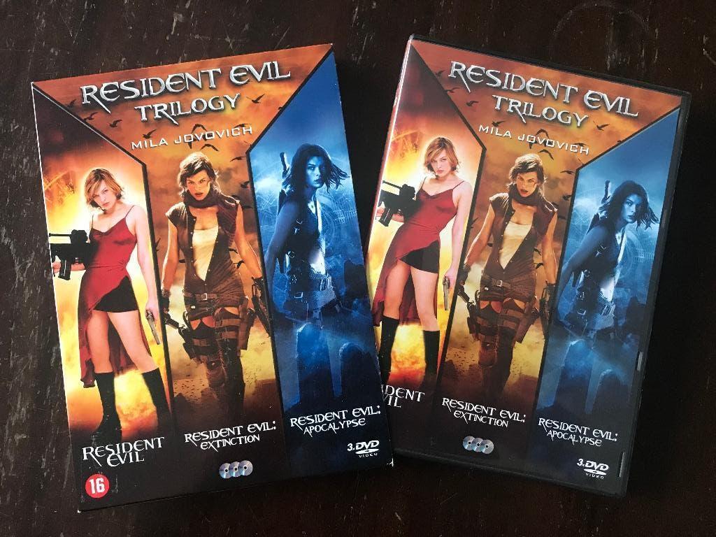 Resident Evil Trilogie met Mila Jovovich ( 3 DVD Box ), Cd's en Dvd's, Vanaf 16 jaar, Boxset, Actie, Ophalen of Verzenden