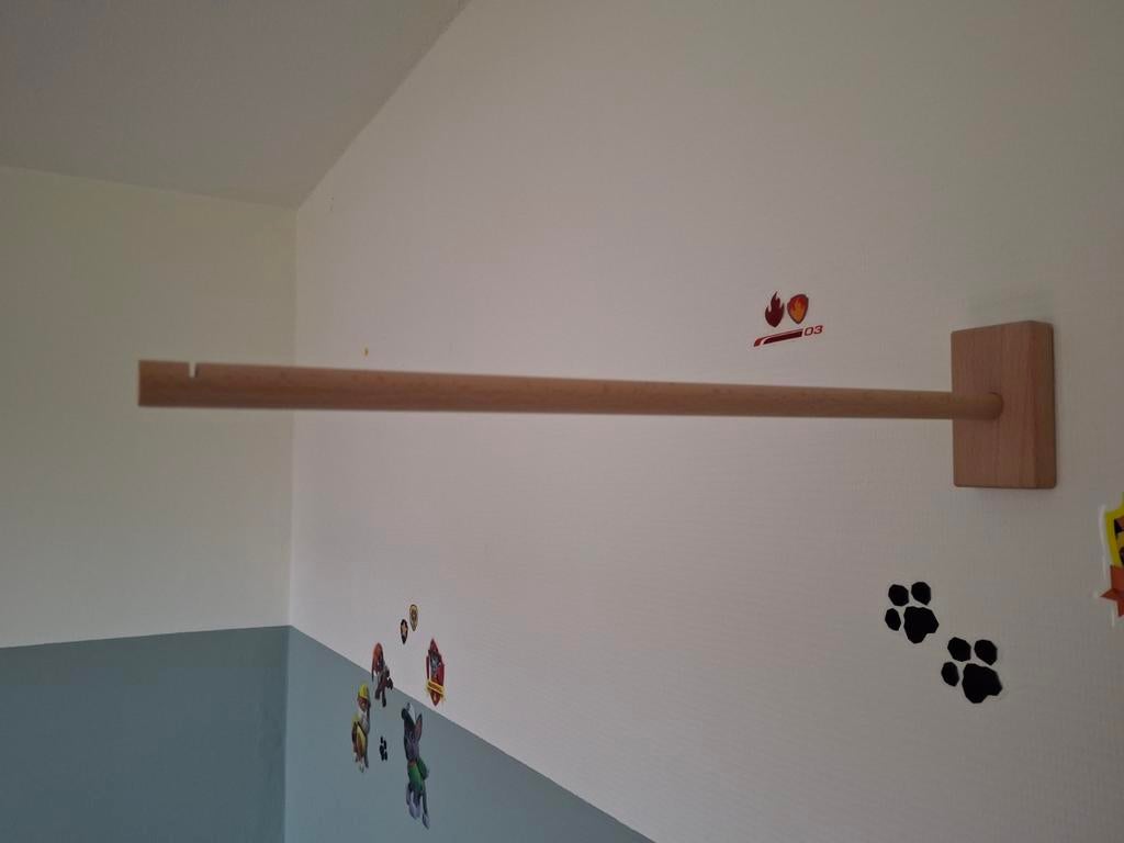 Houten houder voor klamboe of mobiel babykamer, Ophalen of Verzenden, Zo goed als nieuw