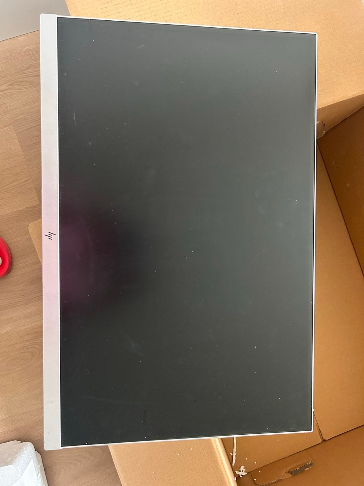 HP EliteDisplay E243i 24 inch monitor met stroomkabel, Computers en Software, Ophalen, In hoogte verstelbaar, Full HD, Zo goed als nieuw
