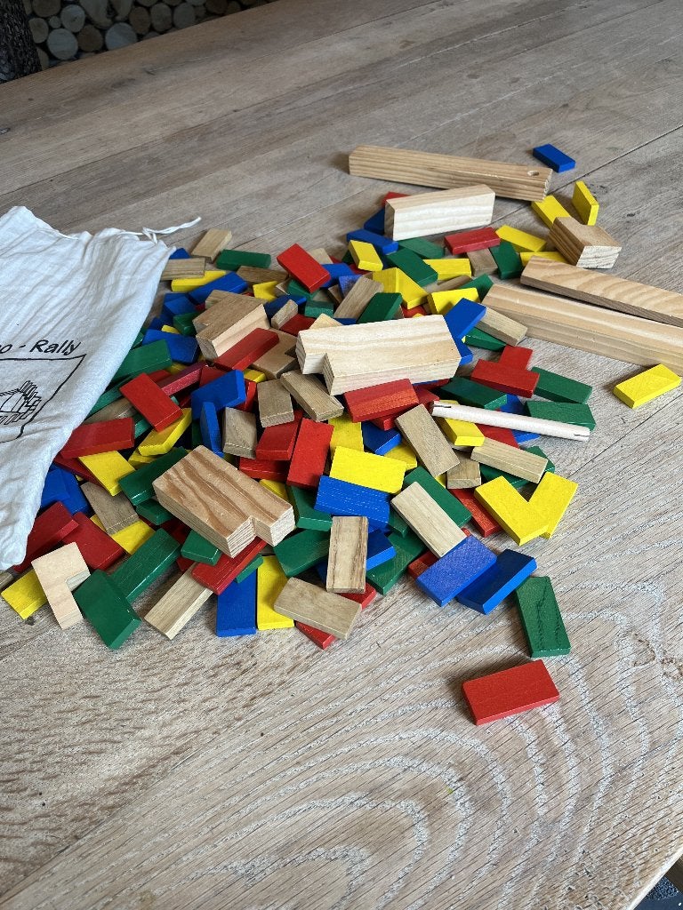 nieuw ! Domino parcours met hindernissen domino rallye, Ophalen of Verzenden, Nieuw