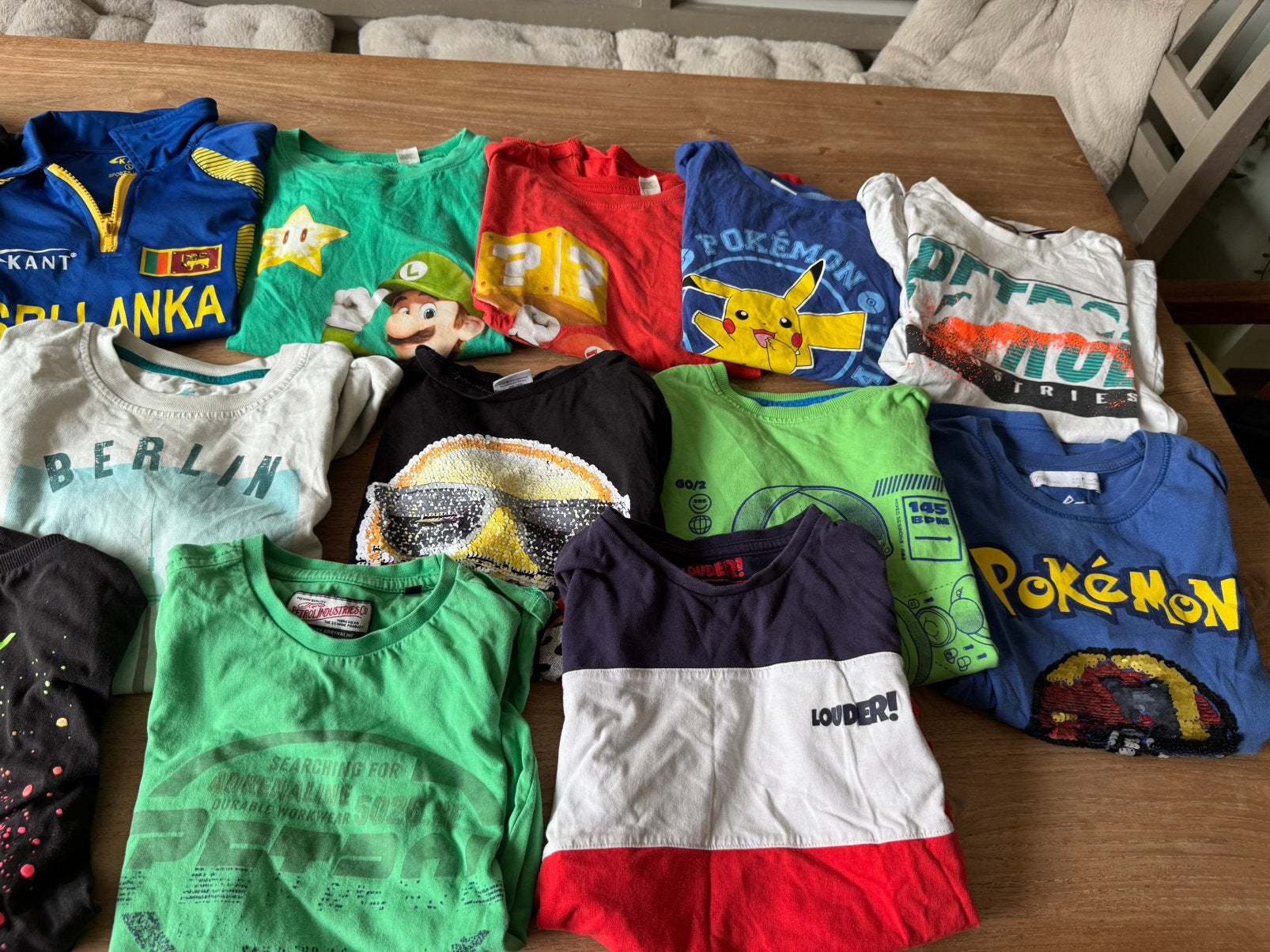 Groot pakket jongens t-shirtjes maat 134-140, Kinderen en Baby's, Kinderkleding | Maat 134, Ophalen of Verzenden, Zo goed als nieuw
