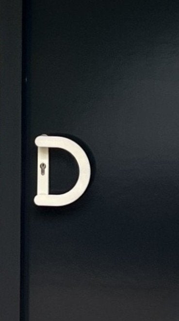 HEWI Deurgreep buiten en deurklink binnen PC 72, Verzenden, Gebruikt, Overige materialen, Klink of Kruk