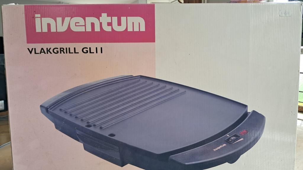 Inventum elektr. tafelbarbecue/grillplaat, Ophalen, Nieuw, Tafelgrill