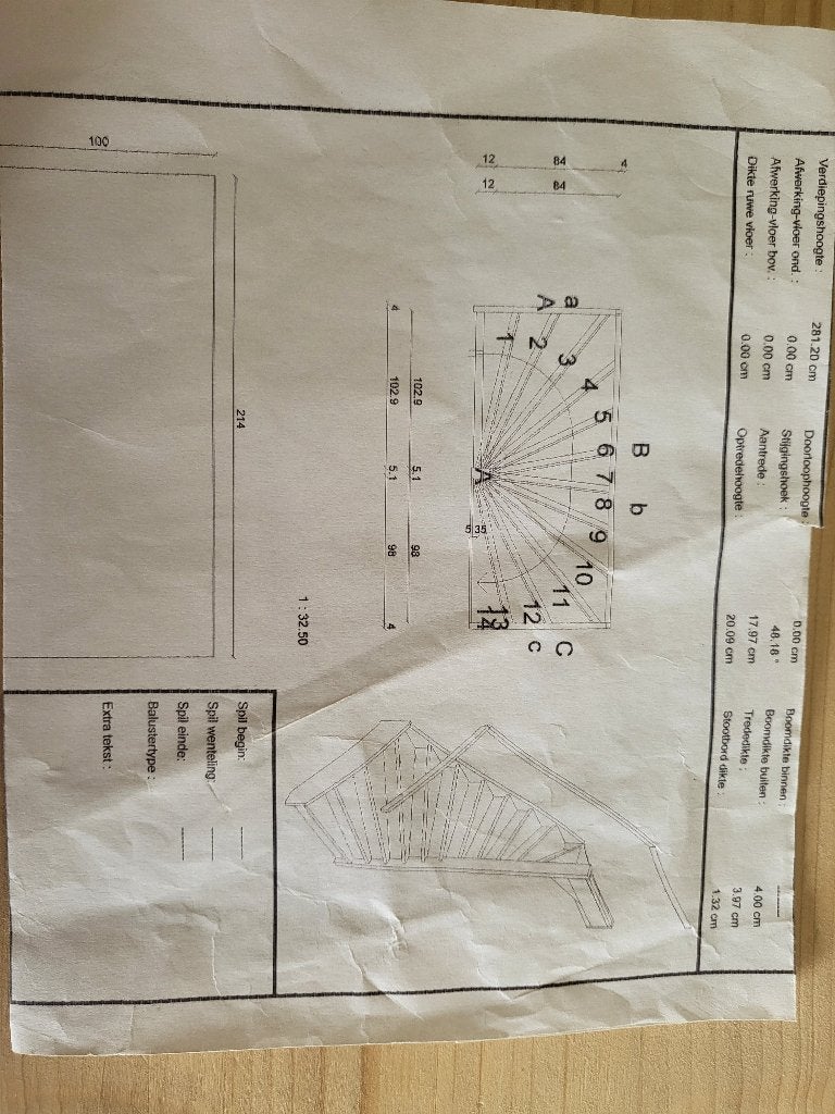 Halfslag trap NIEUW !!!, Ophalen, Nieuw, Trap, 2 tot 4 meter