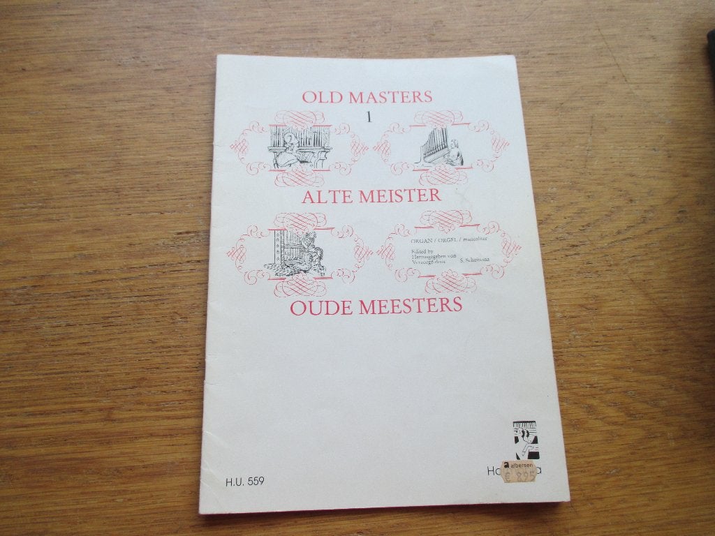 Oude Meesters Orgel Composities - Eerste Aflevering, Muziek en Instrumenten, Bladmuziek, Orgel, Gebruikt, Klassiek, Ophalen of Verzenden