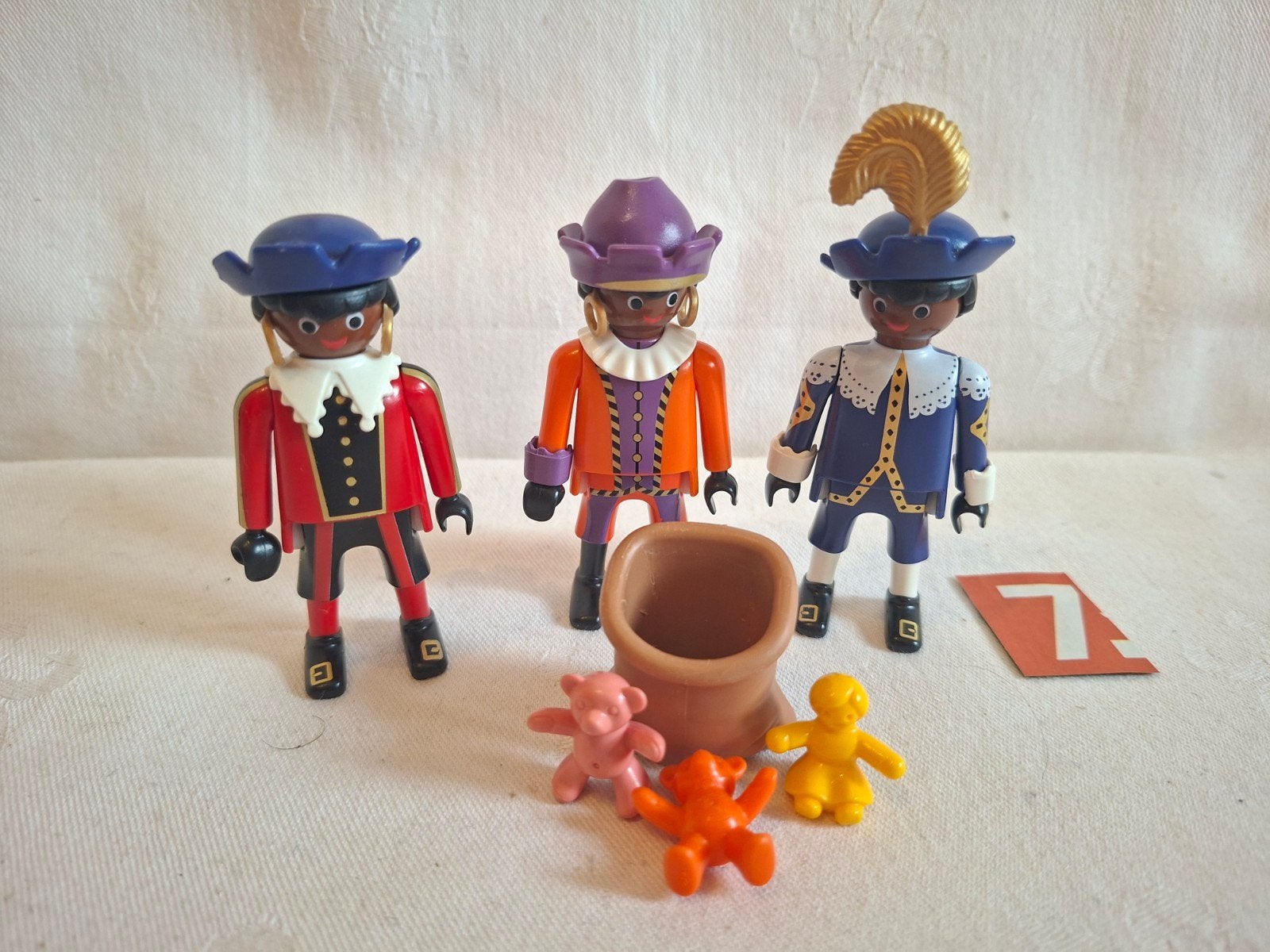 playmobil set 5040 Zwarte Pieten met zak cadeautjes, Ophalen of Verzenden, Zo goed als nieuw