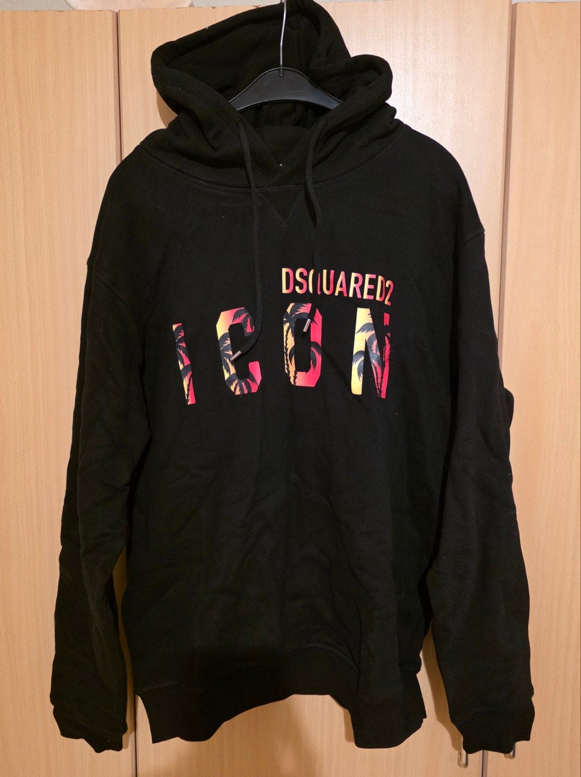 DSQUARED2 HOODIE, Maat 52/54 (L), Dsquared2, Verzenden, Zwart