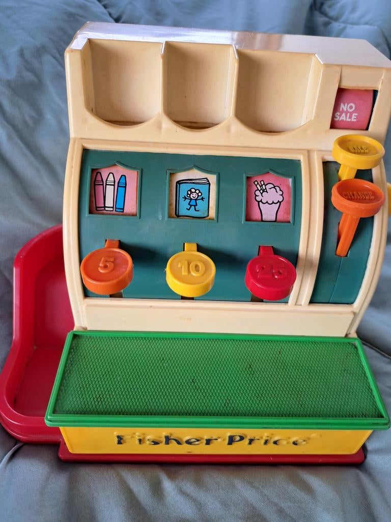 Fisher price kassa, Ophalen of Verzenden, Gebruikt, Speelset