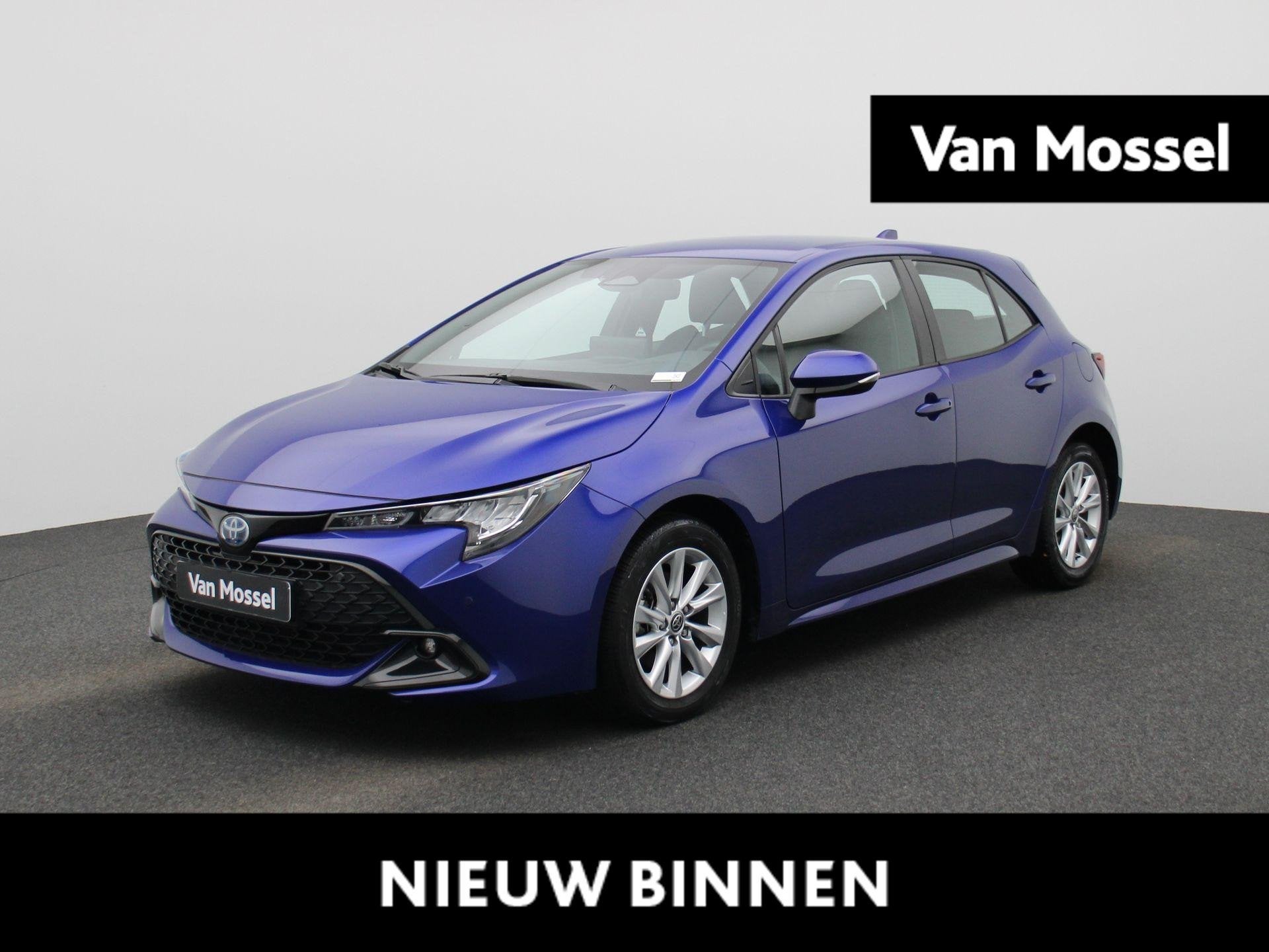 Toyota Corolla Hybrid 140 Active | ACHTERUITRIJCAMERA | NAVI, Auto's, 12 maanden, Gebruikt, 4 cilinders, Blauw