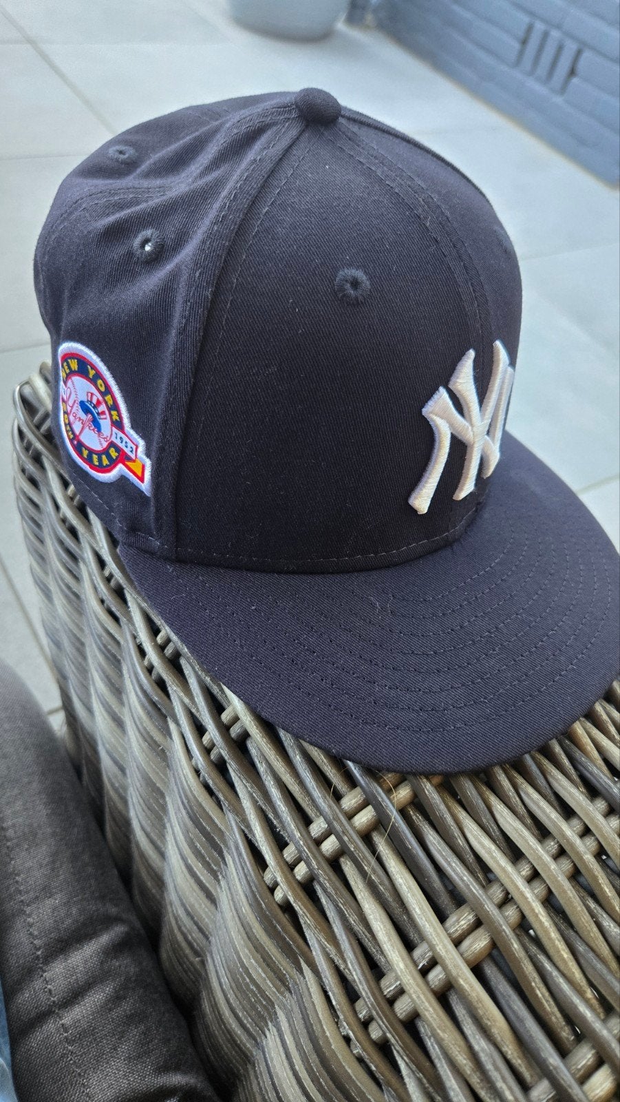 New Era New York Yankees 50th Anniversary Pet, Ophalen of Verzenden, Zo goed als nieuw, New Era, Pet