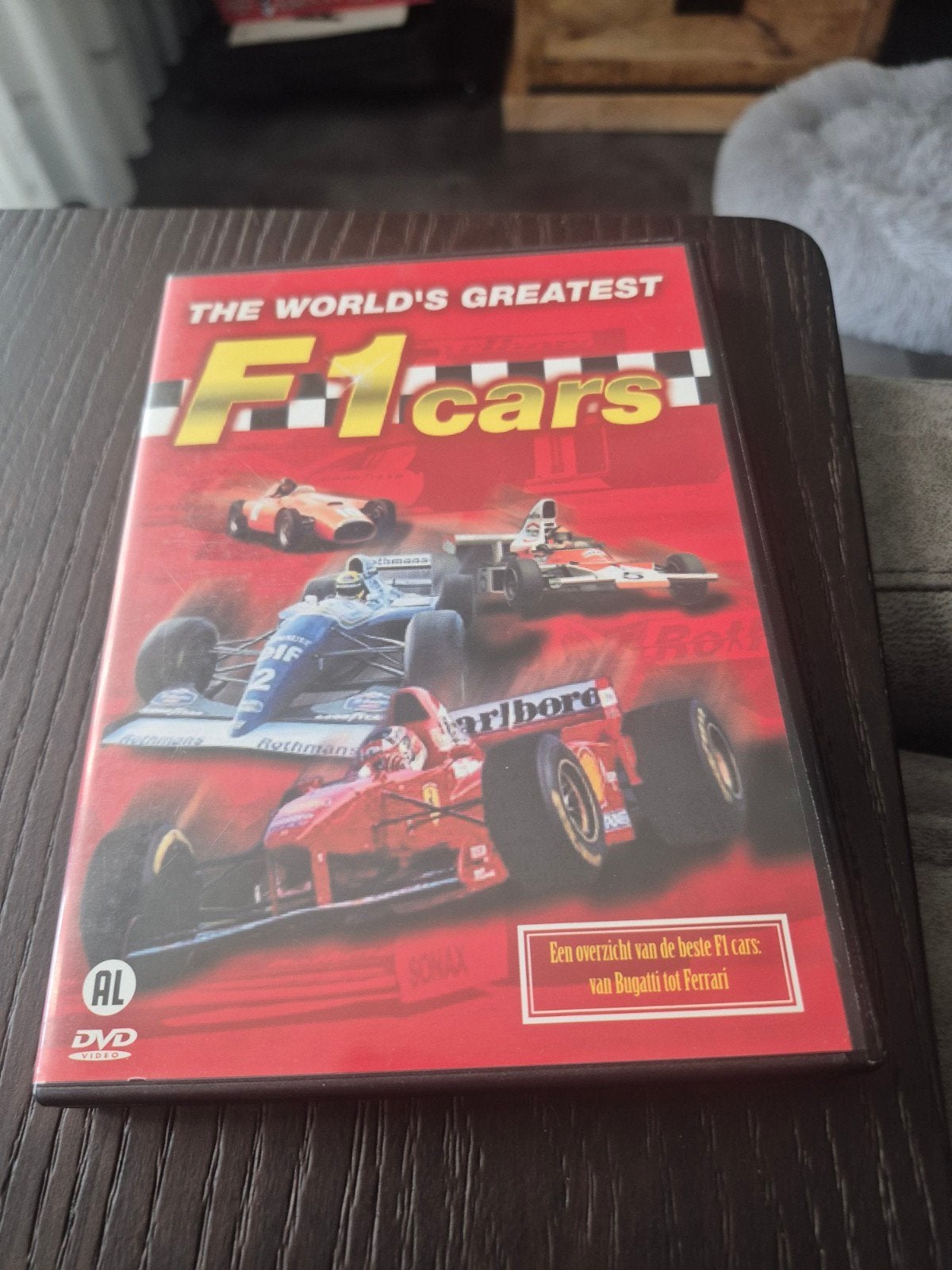The World's Greatest F1 Cars DVD - Formule 1 Documentaire, Alle leeftijden, Nederlands, Ophalen of Verzenden, Gebruikt