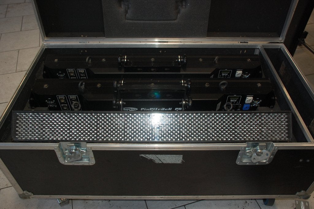 SHOWTEC PIXELTRACK PRO 6X  INCL.CASE, Ophalen, Zo goed als nieuw, Licht, Geluidgestuurd