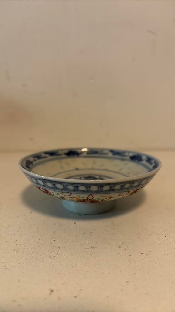 Oud chinees schaaltje kangxi stijl, Antiek en Kunst, Antiek | Porselein, Ophalen of Verzenden