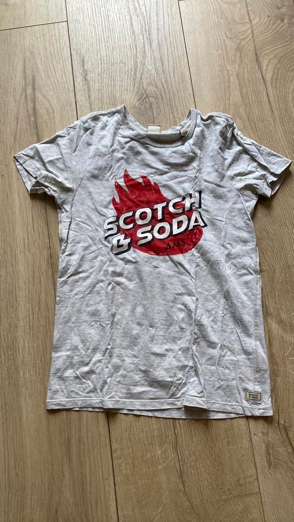 Tshirt scotch shrunk 140, Ophalen of Verzenden, Gebruikt, Jongen, Shirt of Longsleeve
