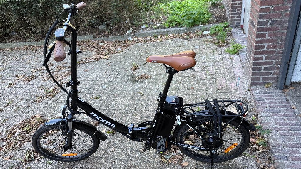 Vouwfiets: Foldable MOMABIKES E-BIKE-20.2, Fietsen en Brommers, Ophalen, 20 inch of meer, Versnellingen, Zo goed als nieuw