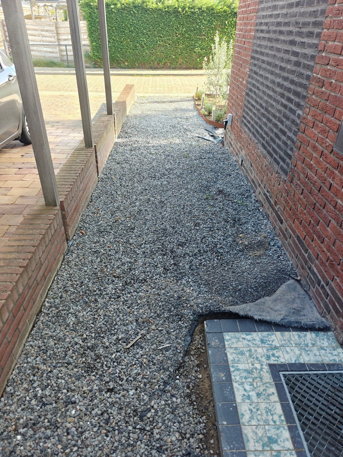 Grijs grind/split 20m2, Tuin en Terras, Ophalen of Verzenden