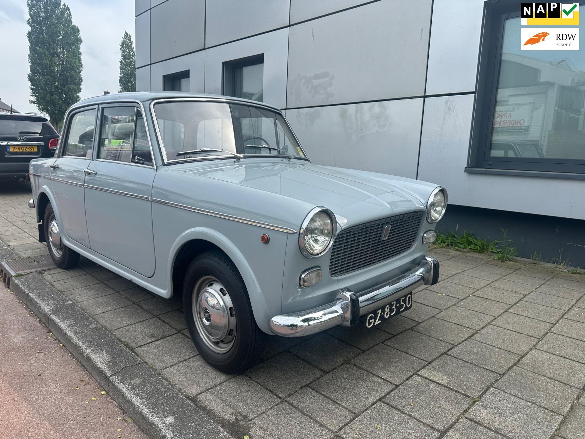 Fiat 1100 1100 D BJ 1964 Nette staat!, Auto's, Fiat, Gebruikt, Overige modellen, 4 stoelen, Origineel Nederlands