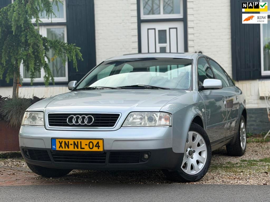 Audi A6 Limousine 2.8 5V Advance|Automaat|Schuifdak|Cruise|C, Alcantara, Origineel Nederlands, Emergency brake assist, Blauw