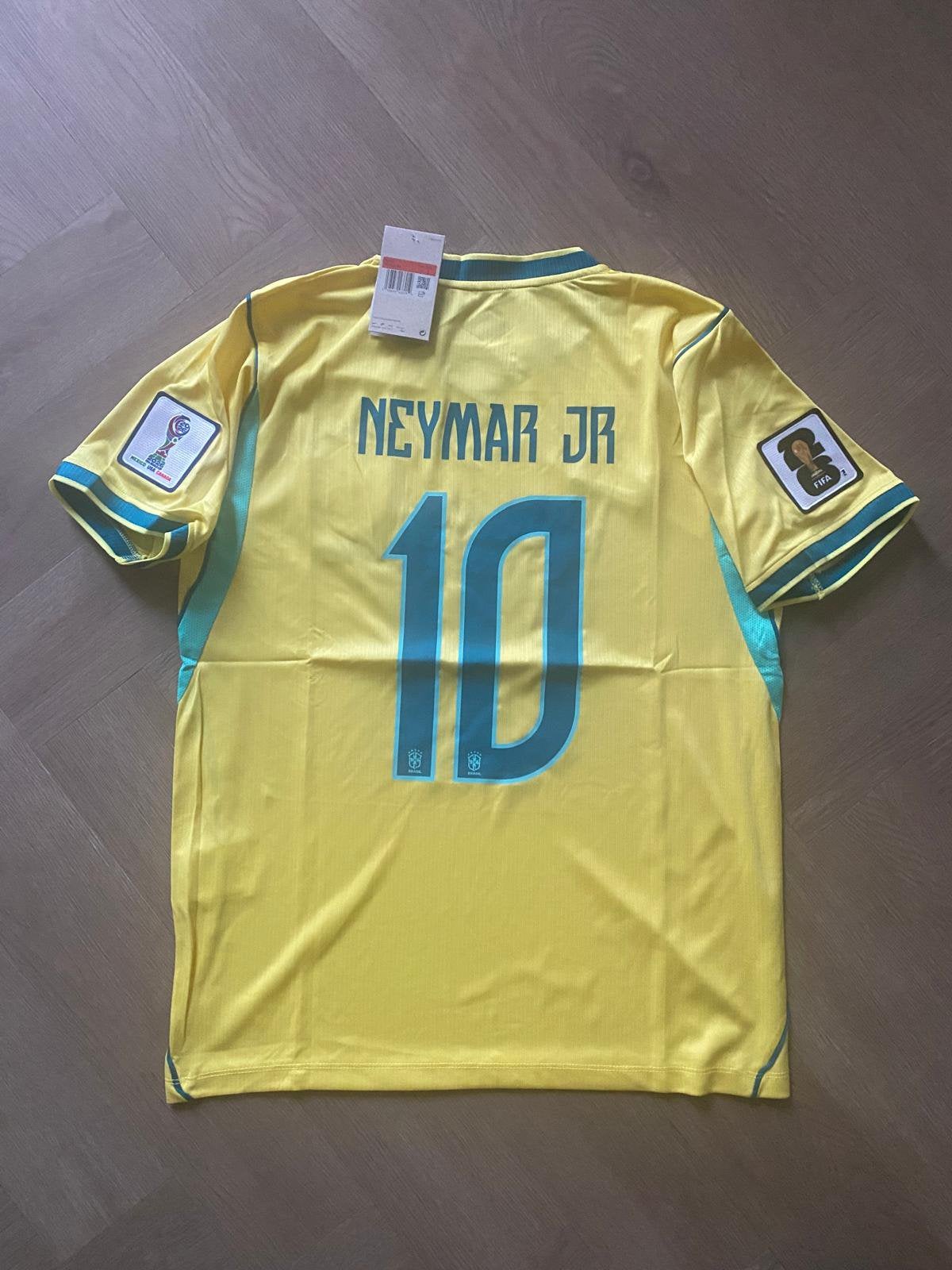 WK2026 neymar jr 10, maat L, Ophalen of Verzenden, Zo goed als nieuw, Shirt